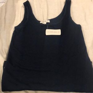 Navy blue basic cami NWT